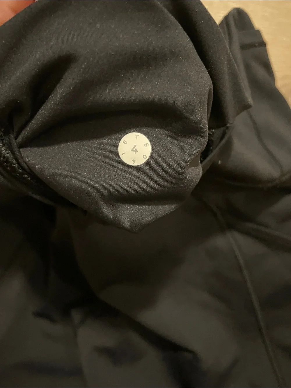 lululemon athletica Black High-Rise Leggings with Ankle Studs